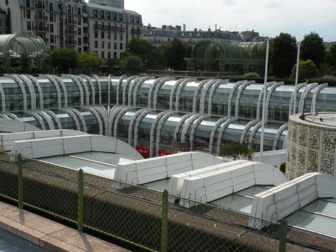  baies vitrées, forum des Halles